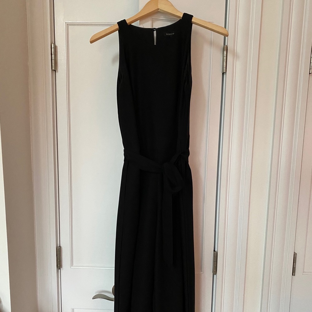 Cropped wide leg jumpsuit